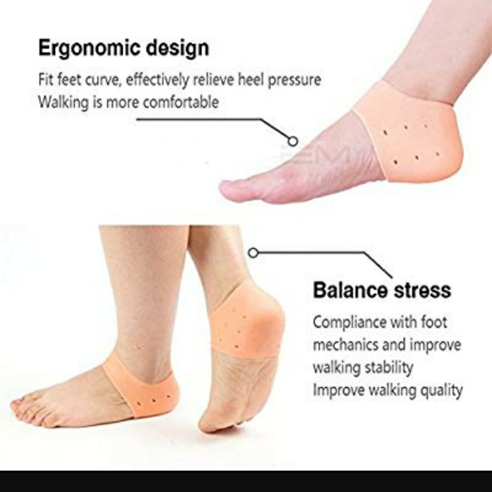 Heels Foot care protection sleeve socks